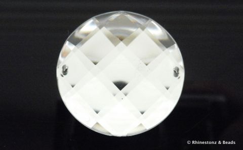 Jewel Acrylics Sew-On Round Crystal 30mm 